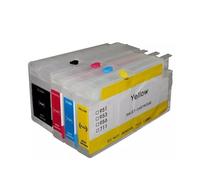 PCXDOLNJ Cartouche d'encre Rechargeable H-P711 H-P711XL 711 711XL ou Puce de réinitialisation Automatique for Traceurs Designjet 711 T120 T520 120 520.