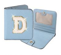 PCXFCASE Portefeuille compact à deux volets pour filles avec blocage RFID, rose, 3.9, Décontracté