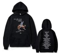 PCYFBEKL Le Rappeur Bad Bunny Nadie Sabe Lo Que Va A Pasar Ma?ana Album Fabric New Street Fashion Hoodie Casual Running Sweatshirt Cyberpunk-XXL