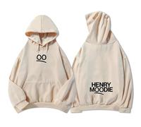 PCYFBEKL Sweat à Capuche Henry Moodie Unisexe Streetwear Manches Longues Tendance Automne Chaud décontracté Pull à Capuche Dessin animé Graphique