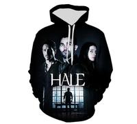 PCYFBEKL Sweat à Capuche imprimé 3D de la série télévisée Teen Wolf pour Homme, Style décontracté, Manches Longues, Style Harajuku, Collection Automne-L