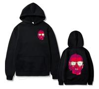 PCYFBEKL Sweat à Capuche imprimé Graphique Double Face Le Monde Chico, Album PNL, Rap français, Hip-hop, vêtements pour Hommes et Femmes, Marque de Mode, Streetwear