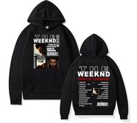 PCYFBEKL Sweat à Capuche imprimé TheWeeknd, Nouvel Album He Weeknd, Hurry Up Tomorrow, Style Hip-hop, Rock, Automne/Hiver, Unisexe, Streetwear