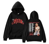 PCYFBEKL Sweat à Capuche Sabrina Carpenter « E-mails Que Je Peux Envoyer » - Nouvelle Mode - Impression drôle - Sweat à Capuche Harajuku - Sweat-Shirts pour Hommes - Vêtements à Manches-L