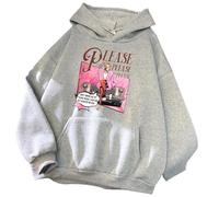 PCYFBEKL Sweat à Capuche Sabrina Carpenter Please Please Please Musique Merch Fan Surdimensionné Tendance Cadeau Unisexe Harajuku Sweats à Manches Longues