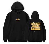 PCYFBEKL Sweat à Capuche Sam et Colby Fighting Demons pour Homme et Femme, Sweat-Shirt à Manches Longues, Style décontracté, Style Harajuku, Streetwear-L