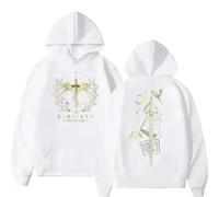 PCYFBEKL Sweat à Capuche Style rétro pour Homme et Femme, vêtement Ample et surdimensionné, idéal pour Le Basgiath War College ou Le Quatrième Aile.