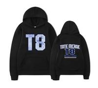 PCYFBEKL Sweat à Capuche Tate McRae Think Later pour Homme et Femme, Style décontracté, à Manches Longues, Style Harajuku, Collection automne-3XL