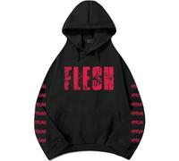 PCYFBEKL Sweat à Capuche Unisexe Dying Wish Flesh Style Grunge Streetwear Manches Longues Automne Hip-hop imprimé