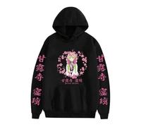 PCYFBEKL Sweat à Capuche Unisexe Motif Dessin animé Japonais Kanroji Mitsuri, Style Harajuku, idéal pour l'automne et l'hiver-XXL