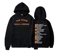 PCYFBEKL Sweat-Shirt surdimensionné Niall Horan The Show Live on Tour 2024 pour Homme et Femme, Style Hip-hop Vintage, idéal pour Les Fans-XL