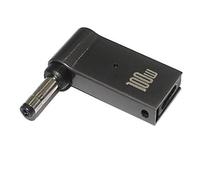 PD 100W Connecteur d'adaptateur de Chargeur d'ordinateur Portable USB Type-C Femelle vers DC Mâle Convertisseur de Prise Jack Remplacement pour Acer Samsung Lenovo (4.0x1.7mm)