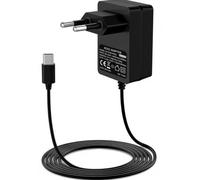 PD 27 W Alimentation pour Raspberry Pi 5, 5,1V 5A USB-C Adaptateur GaN 100-240 V 50/60 Hz, Compatible avec Raspberry Pi 5 16/8/4/2 Go, Câble de 1,2 m (Noir)