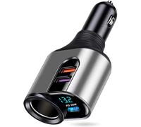 Pd 30w Usb C Car Cigarette Lighter Charger [Led Voltage] Usb Cigarette Lighter Socket For Iphone 131211proxrxse Max Mini/Samsunggalaxy S21 S20/Huawei/Lg/Ipad