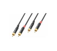 PD Connex Câble Audio Cordon 2x RCA Mâle/2x RCA Mâle - 6m