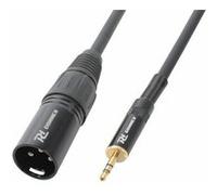 PD Connex Câble Audio Cordon Jack 3,5 Stéréo m/XLR M - 0,5m G