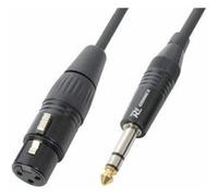 PD Connex Câble Audio Cordon XLR Femelle/Jack 6,35 Stéréo - 1,5m G