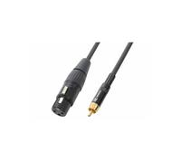 PD Connex Câble Audio Cordon XLR Femelle - RCA Mâle - 3m