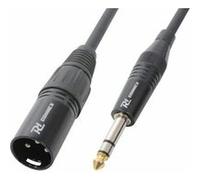 PD Connex Câble Audio Cordon XLR Mâle/Jack 6,35 Stéréo - 3m G