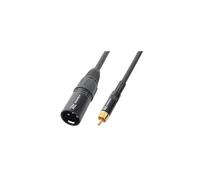 PD Connex Câble Audio Cordon XLR Mâle - RCA Mâle - 3m