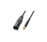 PD Connex Câble Audio Cordon XLR Mâle - RCA Mâle - 3m
