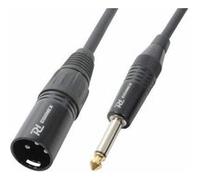 Câble XLR mâle / jack 6.35 mono - PD Connex - 8m - Transmission de signal sans interférence