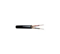 PD Connex Câble Haut-Parleur Câble DMX 6mm 100m Noir 2 Conducteurs - 100m Noir