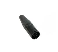 PD Connex CX108 Bouchon 120 Ohms DMX - Noir, XLR 5 Broches, Anti-Retour des Signaux DMX, Connecteur Métallique, Idéal pour Éviter les Interférences des Signaux DMX