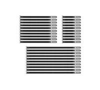 PD connex CXT-SET Attache câble velcro réutilisable - Noir - Lot de 30 avec 3 tailles disponible : 10x100mm ; 10x200mm ; 10x300mm