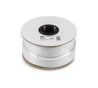 PD Connex RX10W - Câble Haut-Parleur 2x 1,5mm² - Bobine de 50 Mètres - Blanc