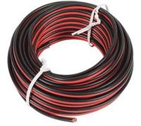 Power Dynamics Câble universel PD Connex 10 m noir/rouge 2x0,75 mm