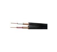 Power Dynamics PD Connex RX38 Câble Haut-Parleur 2x 1,5mm de 100 Mètres - Noir, Idéal pour les Installations de Sonorisation Public Address en 100 Volts