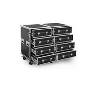 PD-FA4 - Flightcase Commode avec 8 Tiroirs
