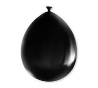 PD-Party 7036538 Décoratif Fête Ballons | Party Balloons | Naturel Caoutchouc (Latex) | Célébration - Noir Métallisé, 30cm Longueur x 30cm Largeur x 30cm Hauteur