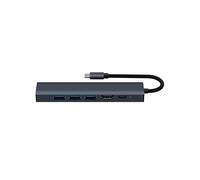 PD RJ45 Docking Station para Dock Adapter Tipo C USB 3.0 Splitter Hub Laptop Usb Expander Gigabit