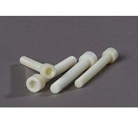 PD® Vis cylindrique hexagonale M12 x 80 mm (DIN 912 / ISO 4762) | Vis à tête cylindrique en PA Nylon | vis à six pans creux en plastique pouvant être découpées | 24 pièces