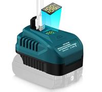 PD100W Chargeur de batterie USB Makita 18 V avec chargeur de téléphone portable type C Adaptateur de source d'alimentation pour Makita BL1830 BL1850