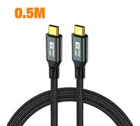 Pd100W Usb 3.2 20Gbps Thunderbolt 3 Type C À Type C Câble 8K @ 60Hz Usb-C Data Rette Pour Iphone 15 Pro Max Macplesamsung 2M 3M.0.5M.