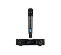 Power Dynamics PD210 - Système de Microphone Sans Fil UHF, True Diversité, 1 Micro et 1 Récepteur - 160 Canaux, un Système idéal pour les Présentations, Scènes, Concerts