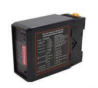 PD232 Détecteur de boucle de véhicule à double canal inductif pour parking de voiture, capteur de sécurité de sortie pour contrôle de la circulation (110 V CA)