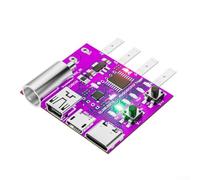 PD3 1 Carte adaptateur testeur de charge de type C pour protocoles de charge rapide avec indicateur de tension et mode mémoire hors tension