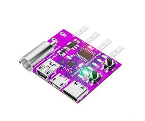 PD3 1 Carte adaptateur testeur de charge de type C pour protocoles de charge rapide avec indicateur de tension et mode mémoire hors tension
