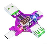 PD3.1 Testeur de tension 28 V Détecteur de protocole de charge rapide pour test de vieillissement d'alimentation QC3.0 et analyse du compteur de courant