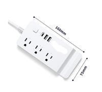 PD30W Prise Standard américaine Blanche 5VUSB Prise de Charge Rapide Intelligente Port typeC 10A Prise de câblage Haute Puissance