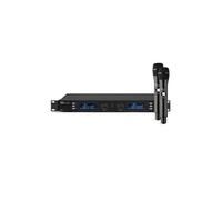 Power Dynamics PD632H - Set Micro sans Fil UHF, 2 Microphones, 2x 20 Canaux, Transmission Infrarouge, Livré dans un Flightcase en Aluminium, Parfait pour Présentations et Chant