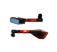 PDANBD Rétroviseur Guidon Miroir De Moto Universel Rétroviseurs D'extrémité De Barre De Moto Rétroviseur Latéral pour CB650R CB650 R Rétroviseur Latéral Anti-éblouissement