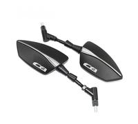 PDANBD Rétroviseur Guidon pour CB125R CB150R CB190R CB250R CB300R CB400 CB500X CB500R 10mm Rétroviseurs Réglables Accessoires De Rétroviseur Latéral