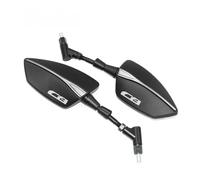 PDANBD Rétroviseur Guidon pour CB250R CB300R CB400 CB500X CB500R CB125R CB150R CB190R 10mm Rétroviseurs Réglables Accessoires De Rétroviseur Latéral
