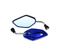PDANBD Rétroviseur Guidon Rétroviseur Latéral De Moto Multi-Angle Réglable Haute Définition en Verre avec Boulon M8, Accessoires pour Scooter Et VTT