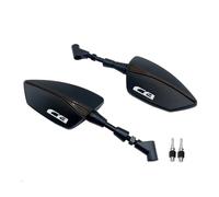 PDANBD Rétroviseur Guidon Rétroviseurs Latéraux Réglables 10mm, Accessoires pour CB125R CB150R CB190R CB250R CB300R CB400 CB500X CB500R